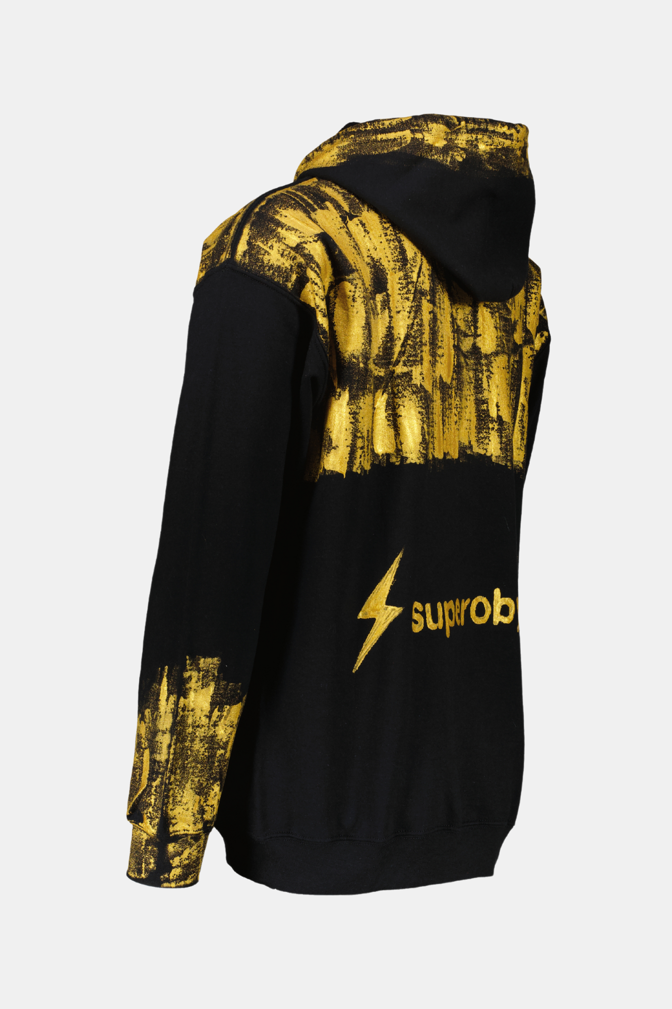 ZIP-UP HOODIE deadstock hand painted