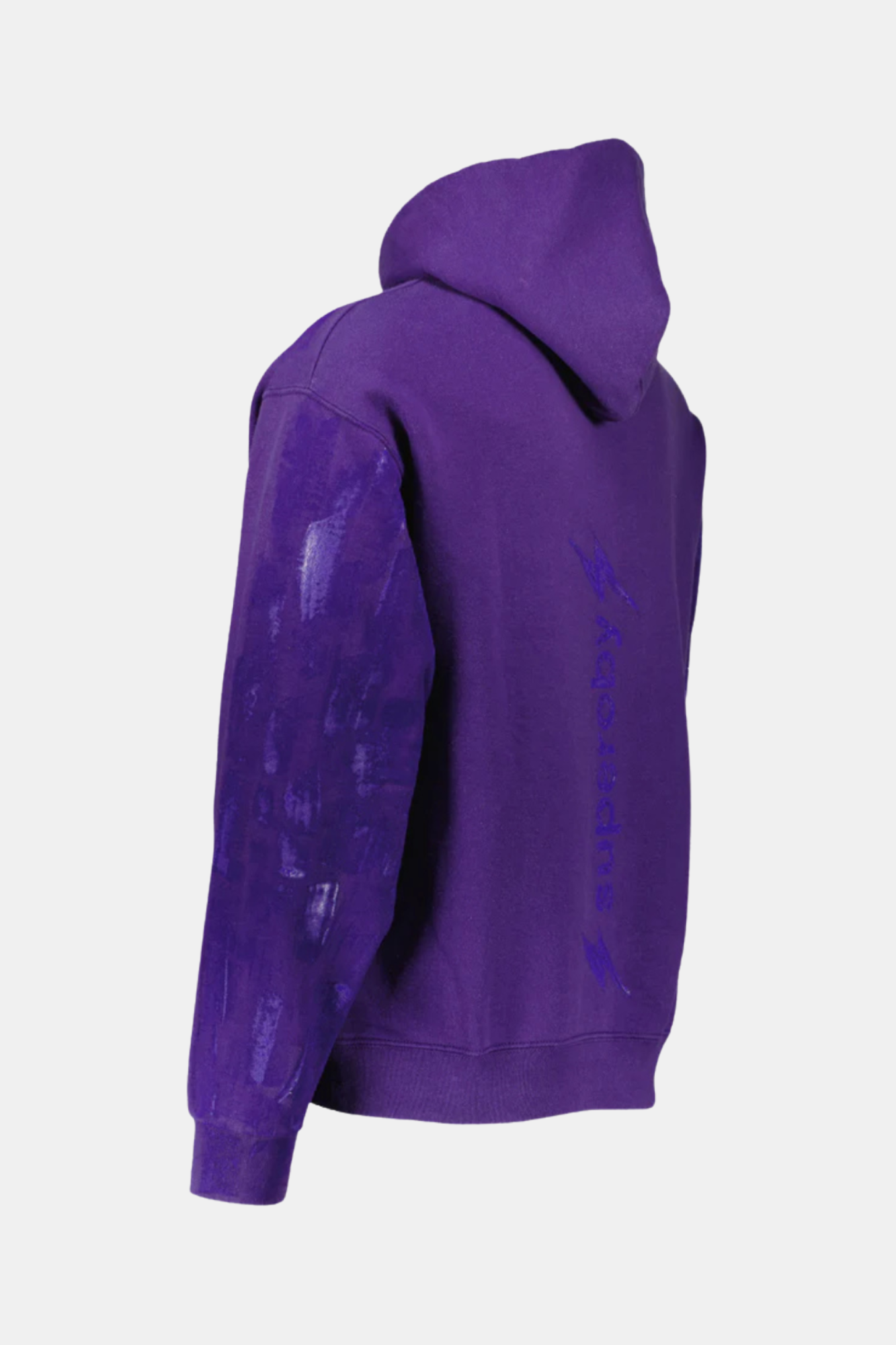 HOODIE upcycled hand painted