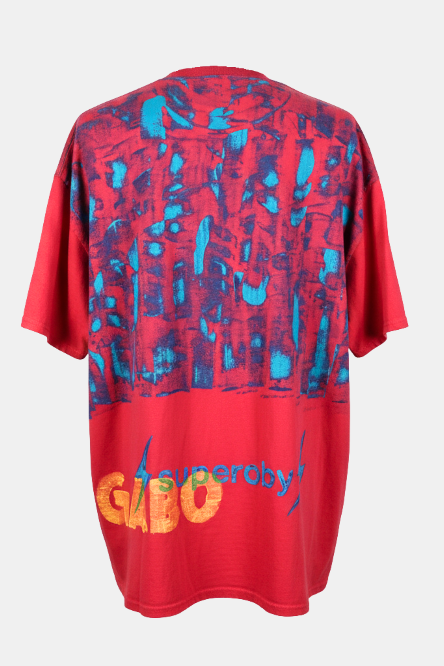 T-SHIRT - ⚡︎superoby⚡︎ by GABO - deadstock hand painted