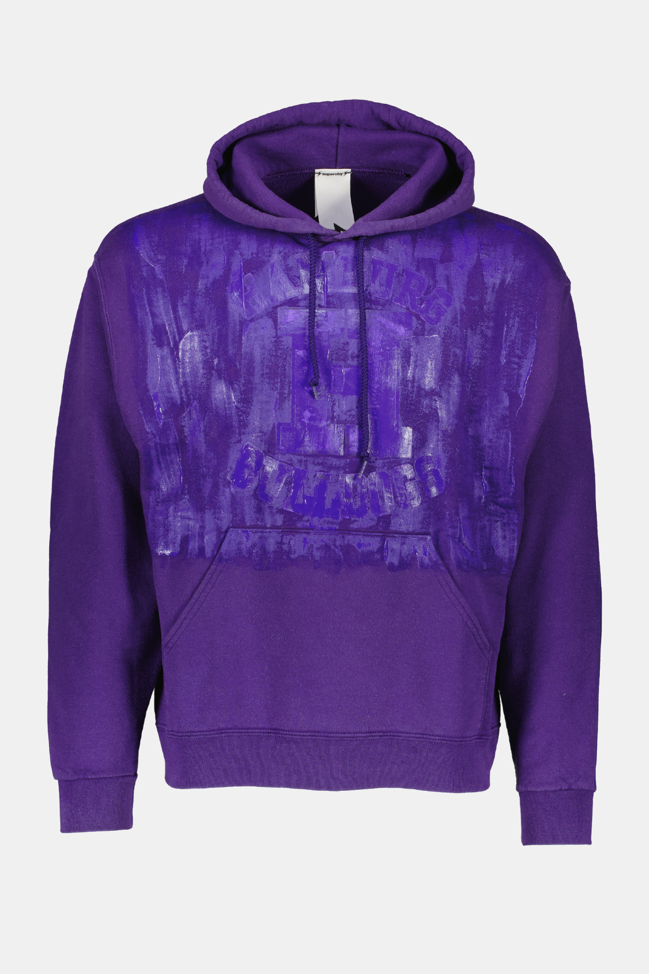 HOODIE upcycled hand painted