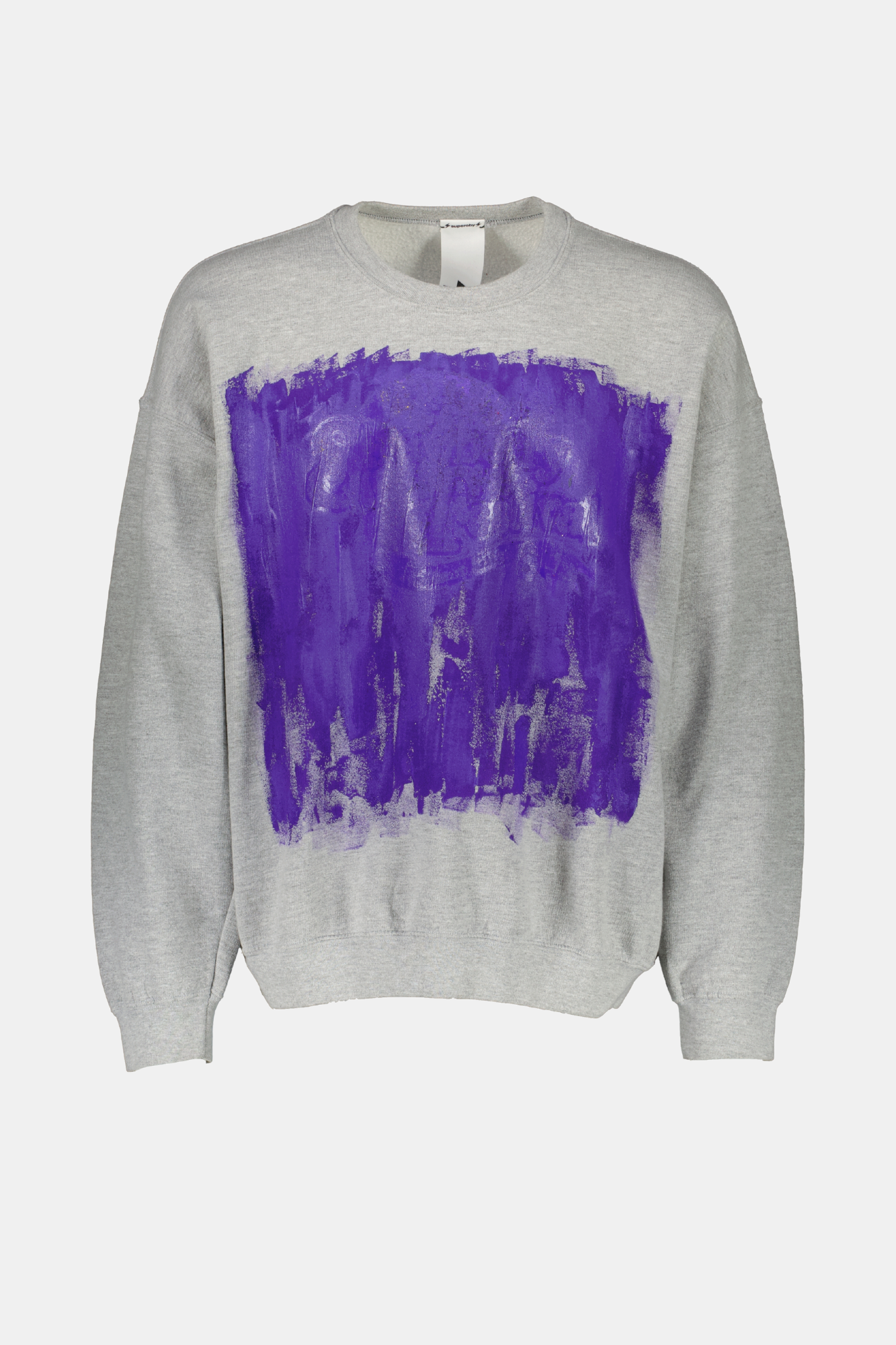 SWEATSHIRT upcycled hand painted