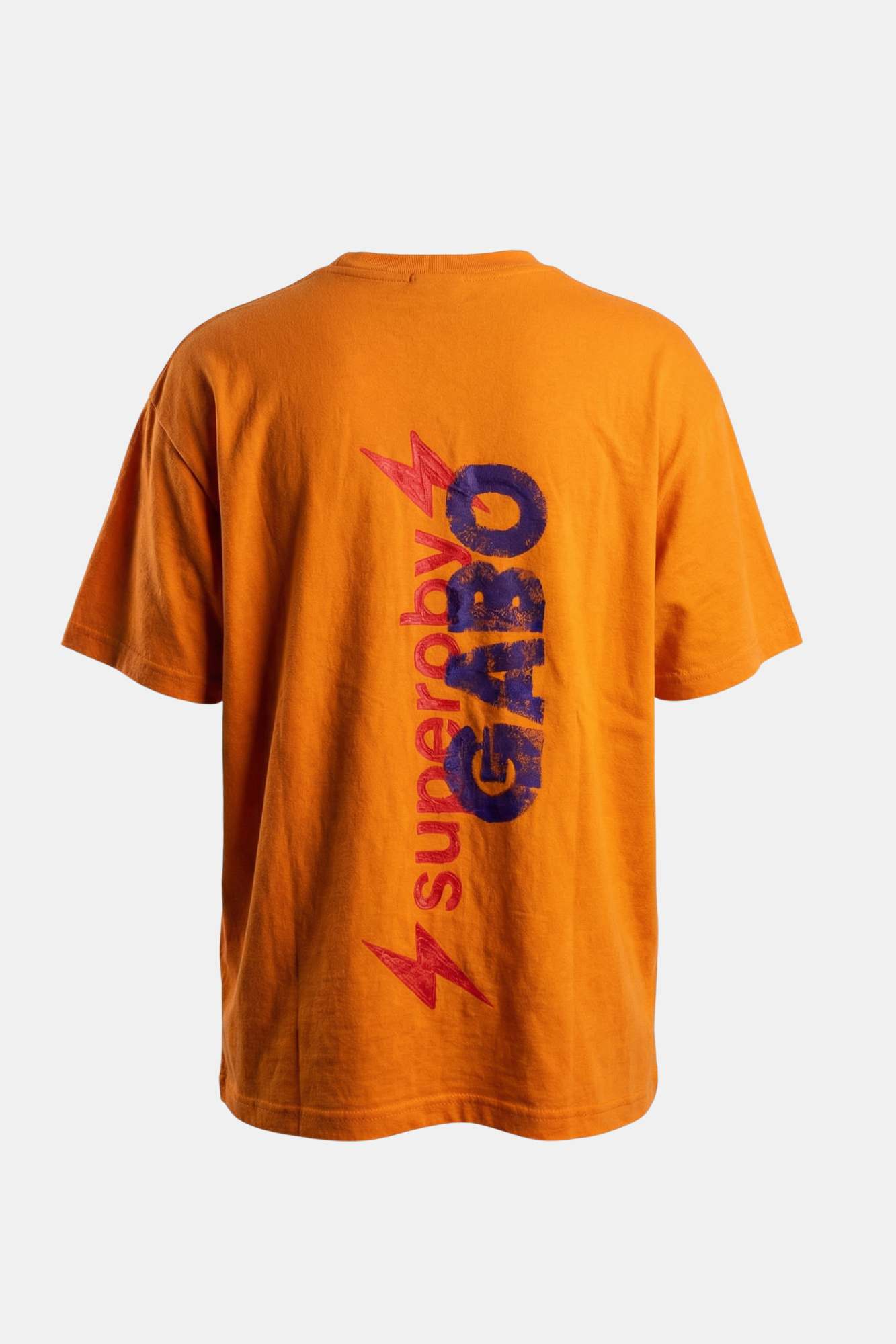 T-SHIRT - ⚡︎superoby⚡︎ by GABO - upcycled hand painted