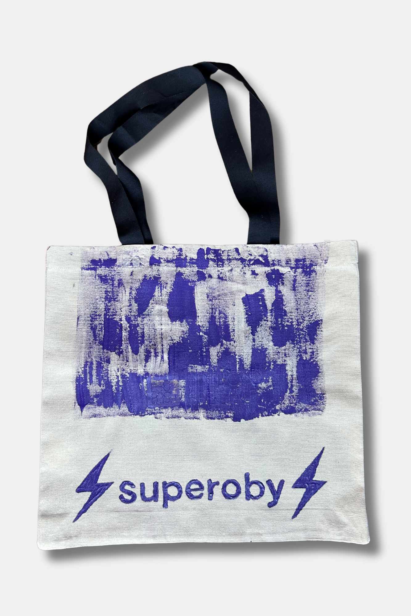 BAG deadstock hand painted