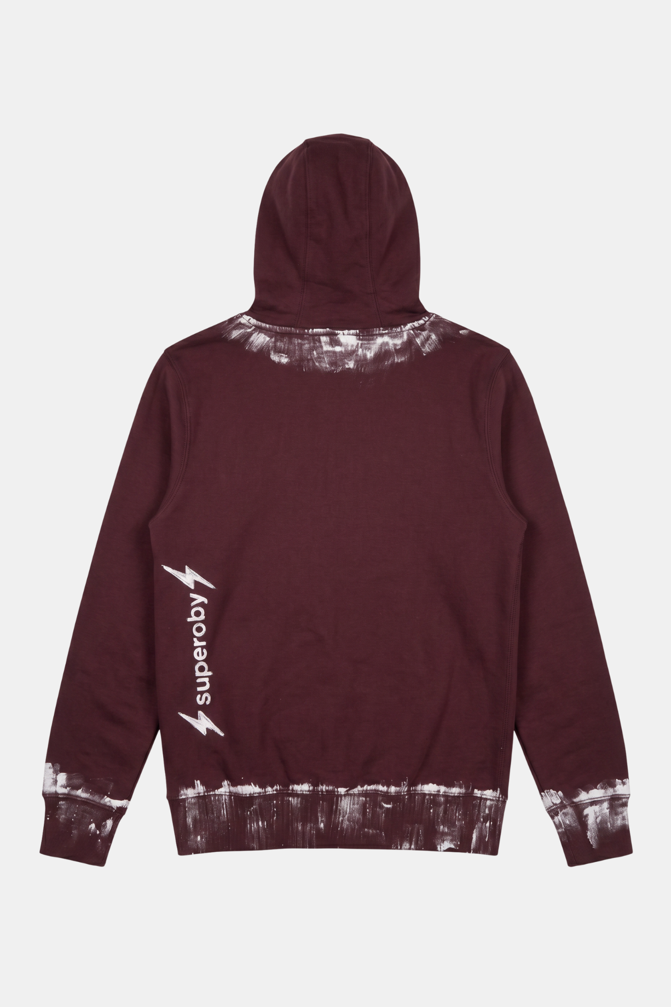 HOODIE upcycled hand painted