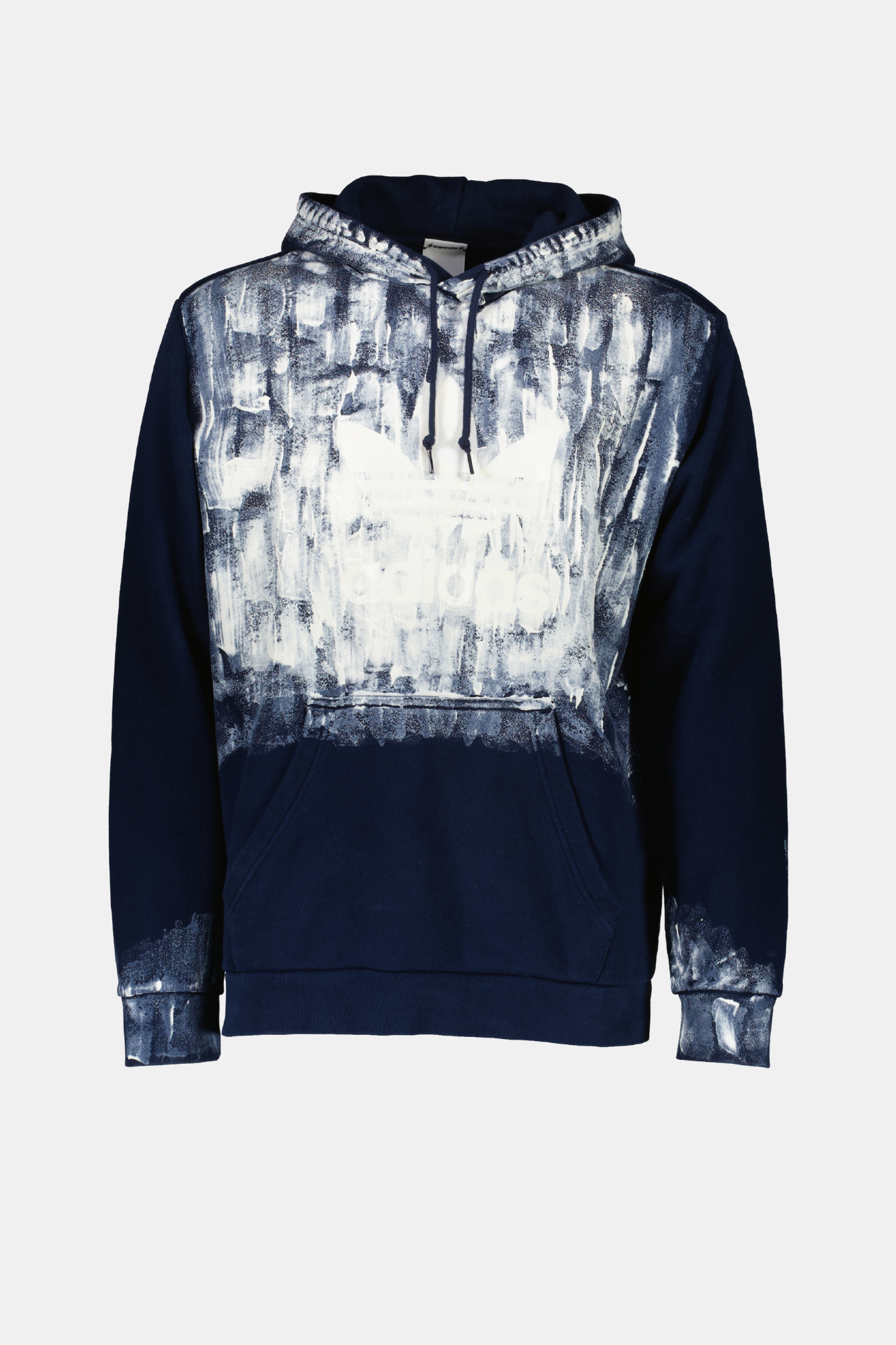 HOODIE upcycled hand painted