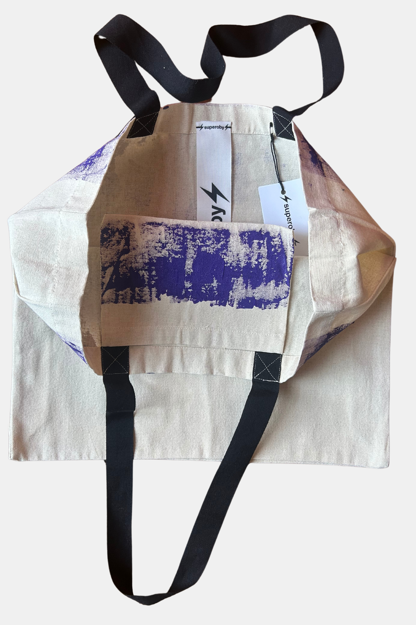 BAG deadstock hand painted