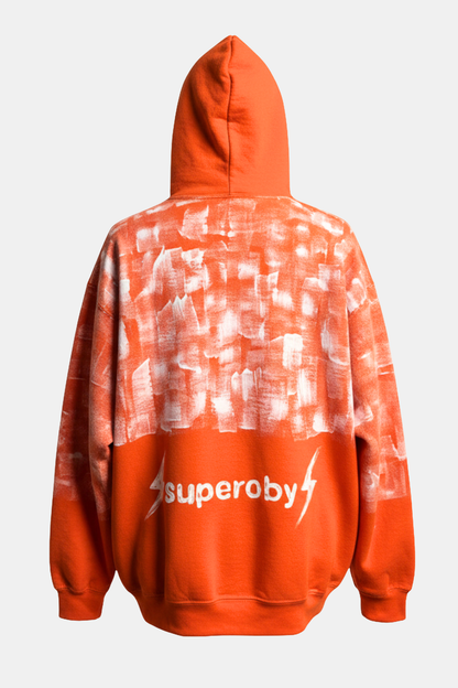 HOODIE deadstock hand painted