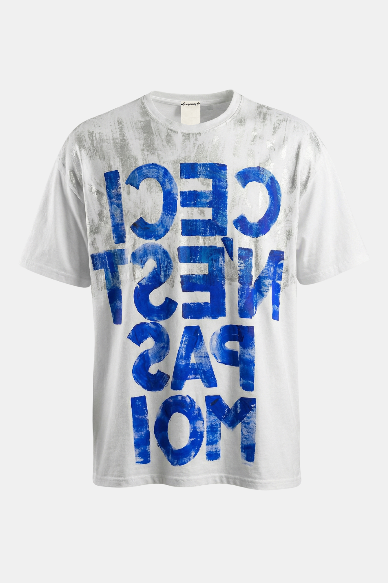 T-SHIRT - ⚡︎superoby⚡︎ by GABO - deadstock hand painted