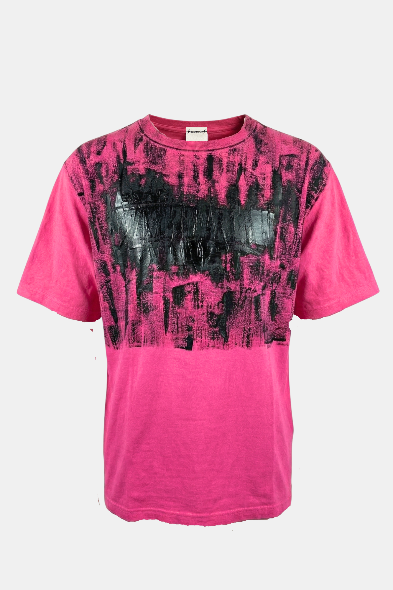 T-SHIRT  upcycled hand painted