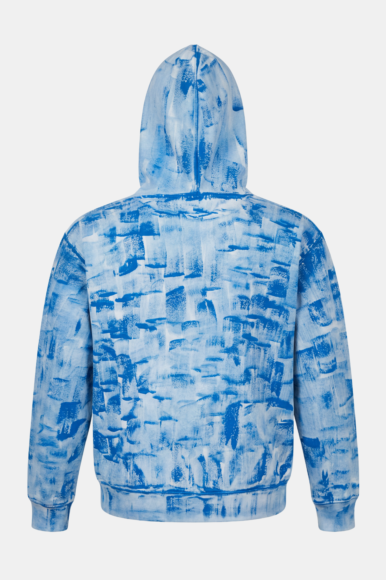 HOODIE upcycled hand painted