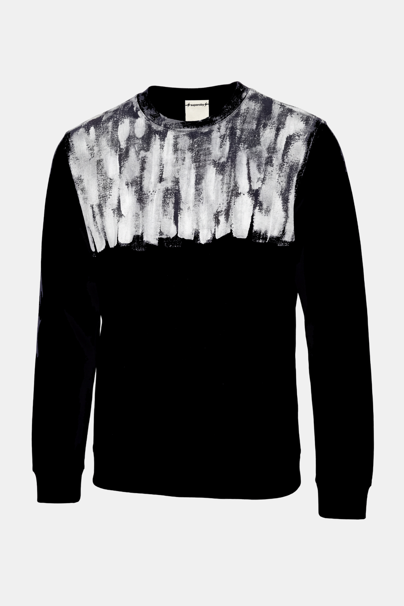 SWEATSHIRT upcycled hand painted