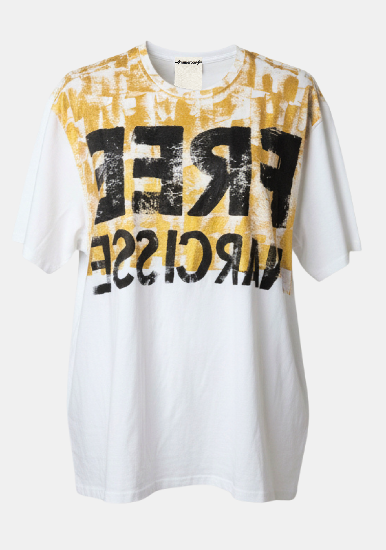 T-SHIRT - ⚡︎superoby⚡︎ by GABO - deadstock hand painted