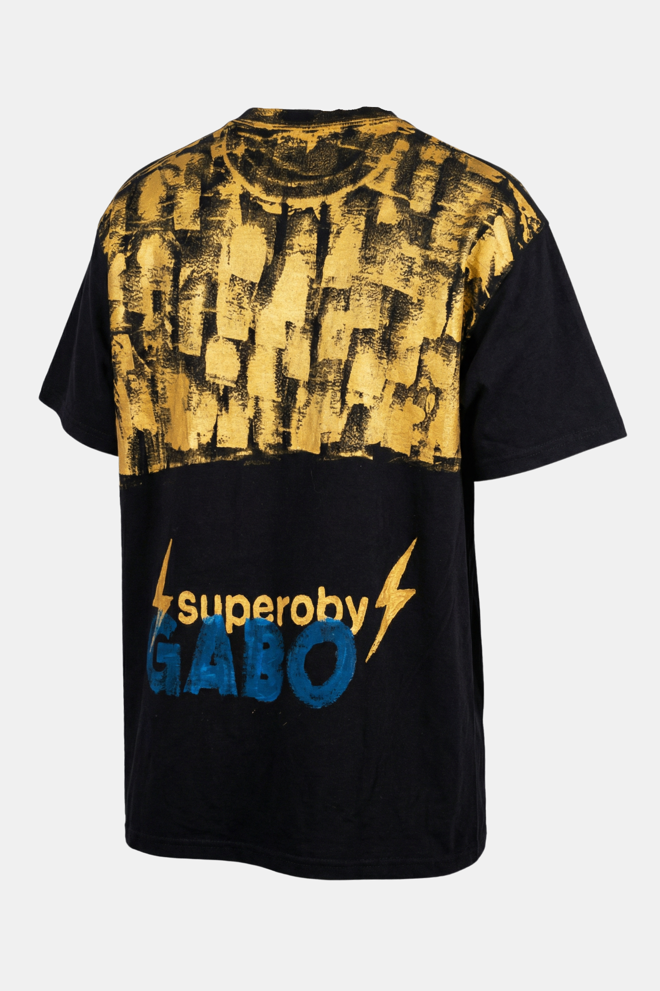 T-SHIRT - ⚡︎superoby⚡︎ by GABO - deadstock hand painted