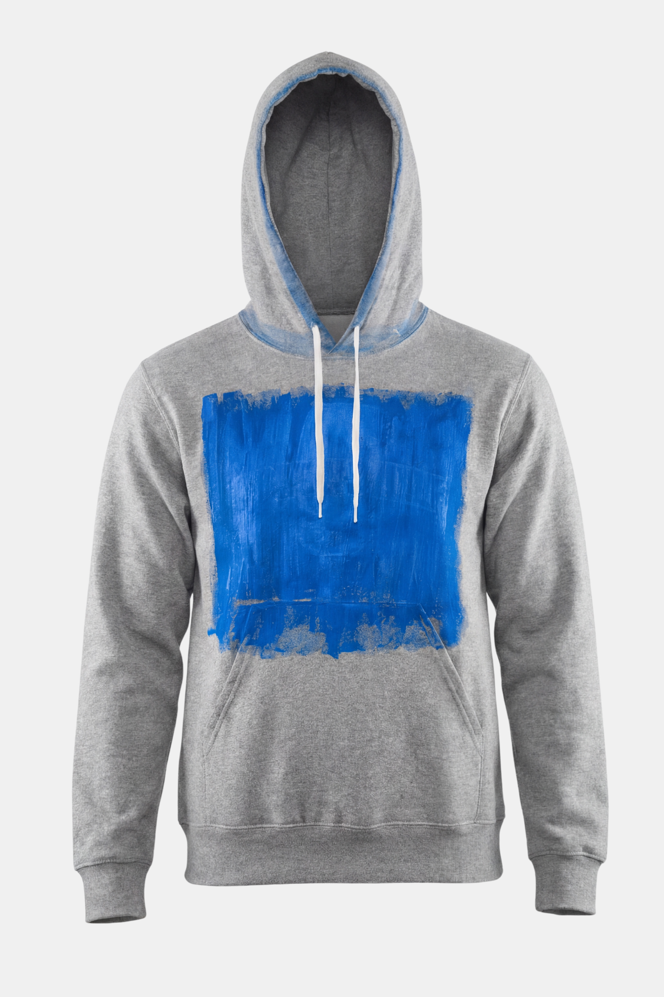 HOODIE upcycled hand painted