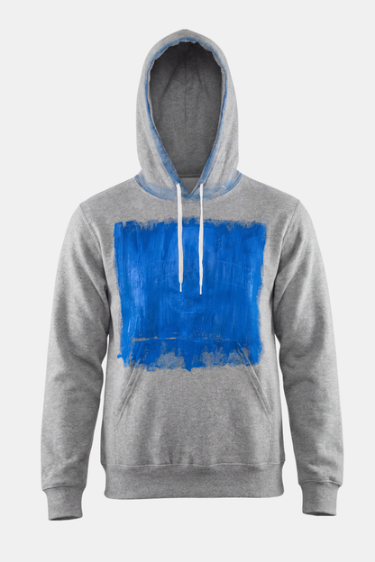 HOODIE upcycled hand painted
