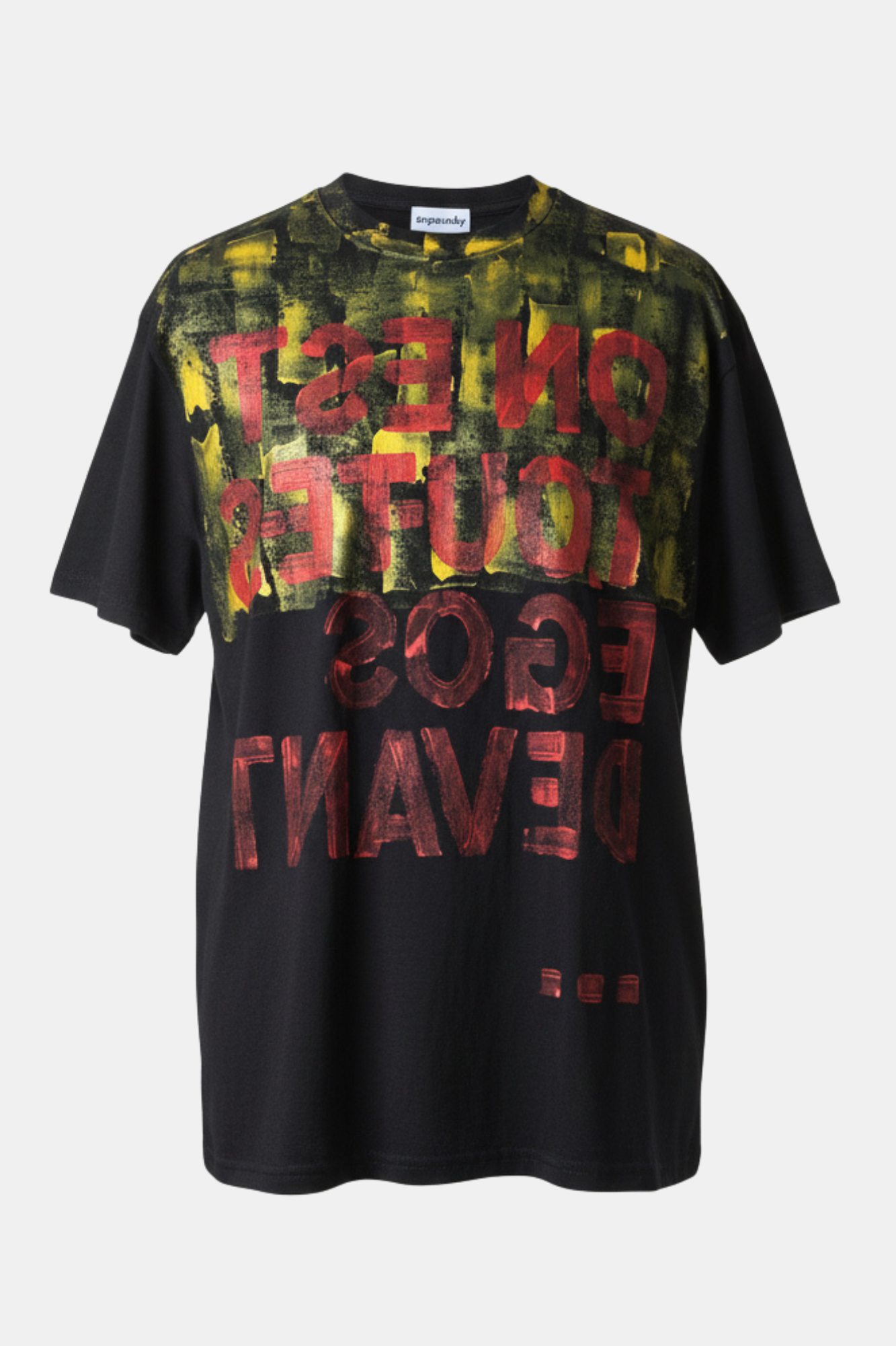 T-SHIRT - ⚡︎superoby⚡︎ by GABO - deadstock hand painted