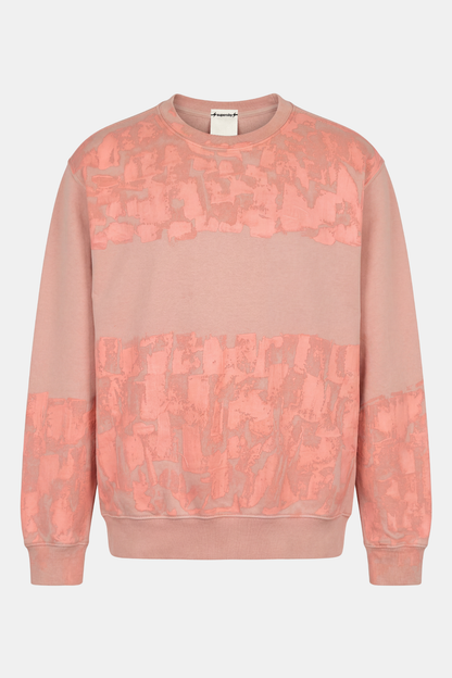 SWEATSHIRT upcycled hand painted