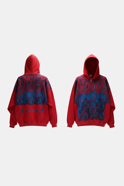 HOODIE deadstock hand painted