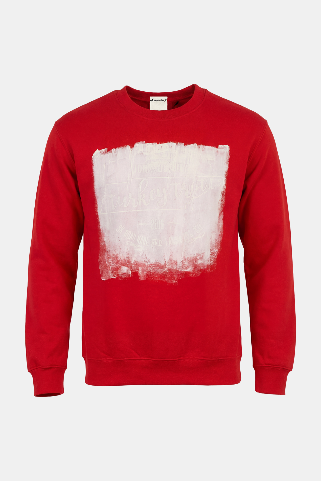 SWEATSHIRT upcycled hand painted