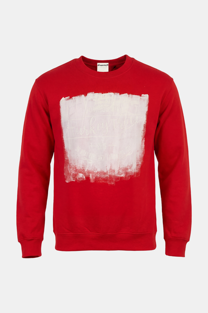 SWEATSHIRT upcycled hand painted