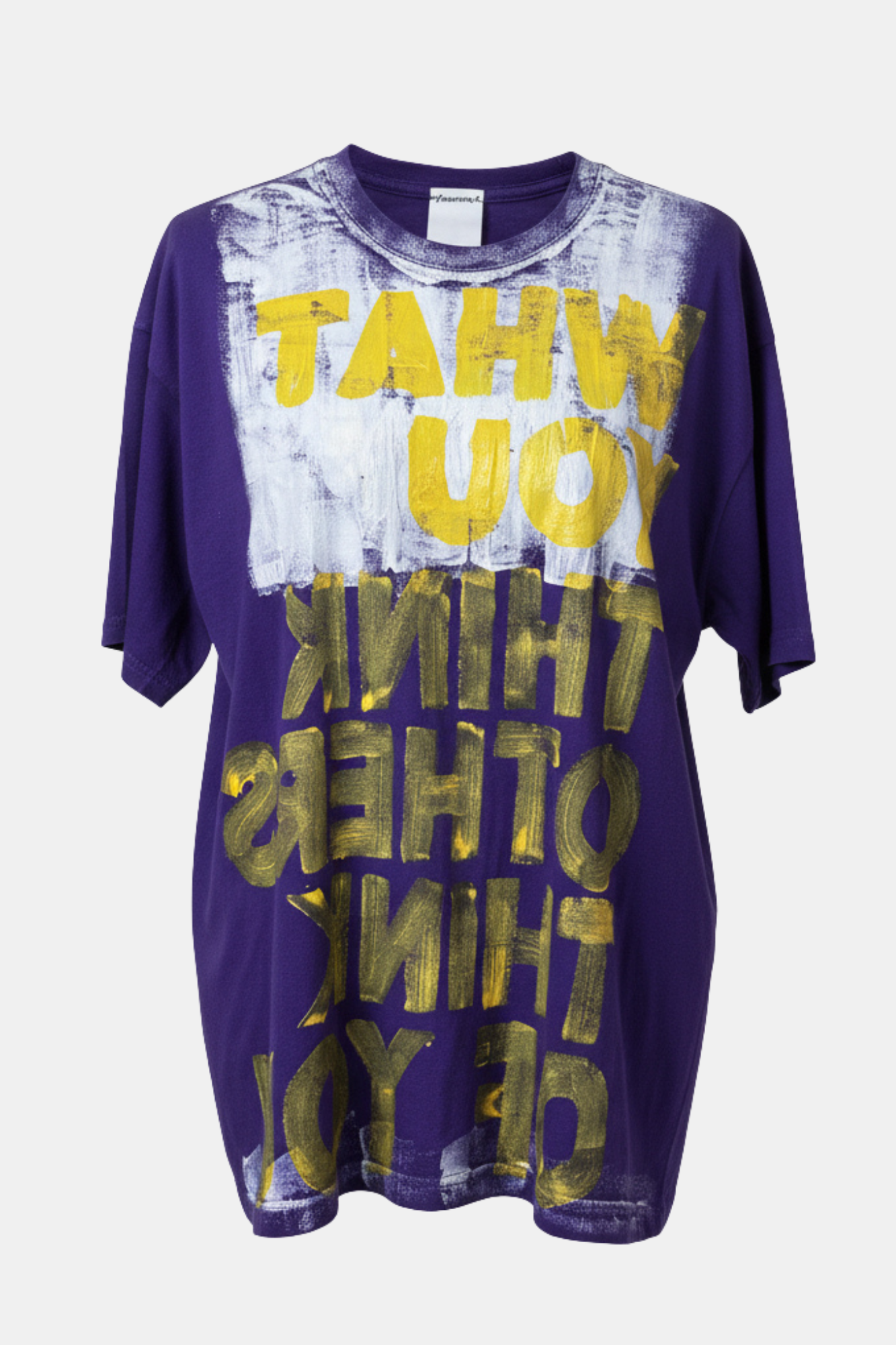 T-SHIRT - ⚡︎superoby⚡︎ by GABO - upcycled hand painted