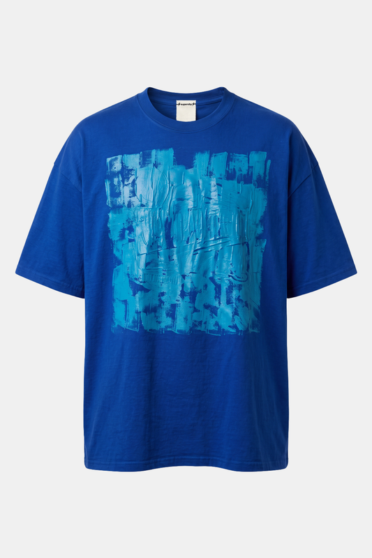 T-SHIRT upcycled hand painted