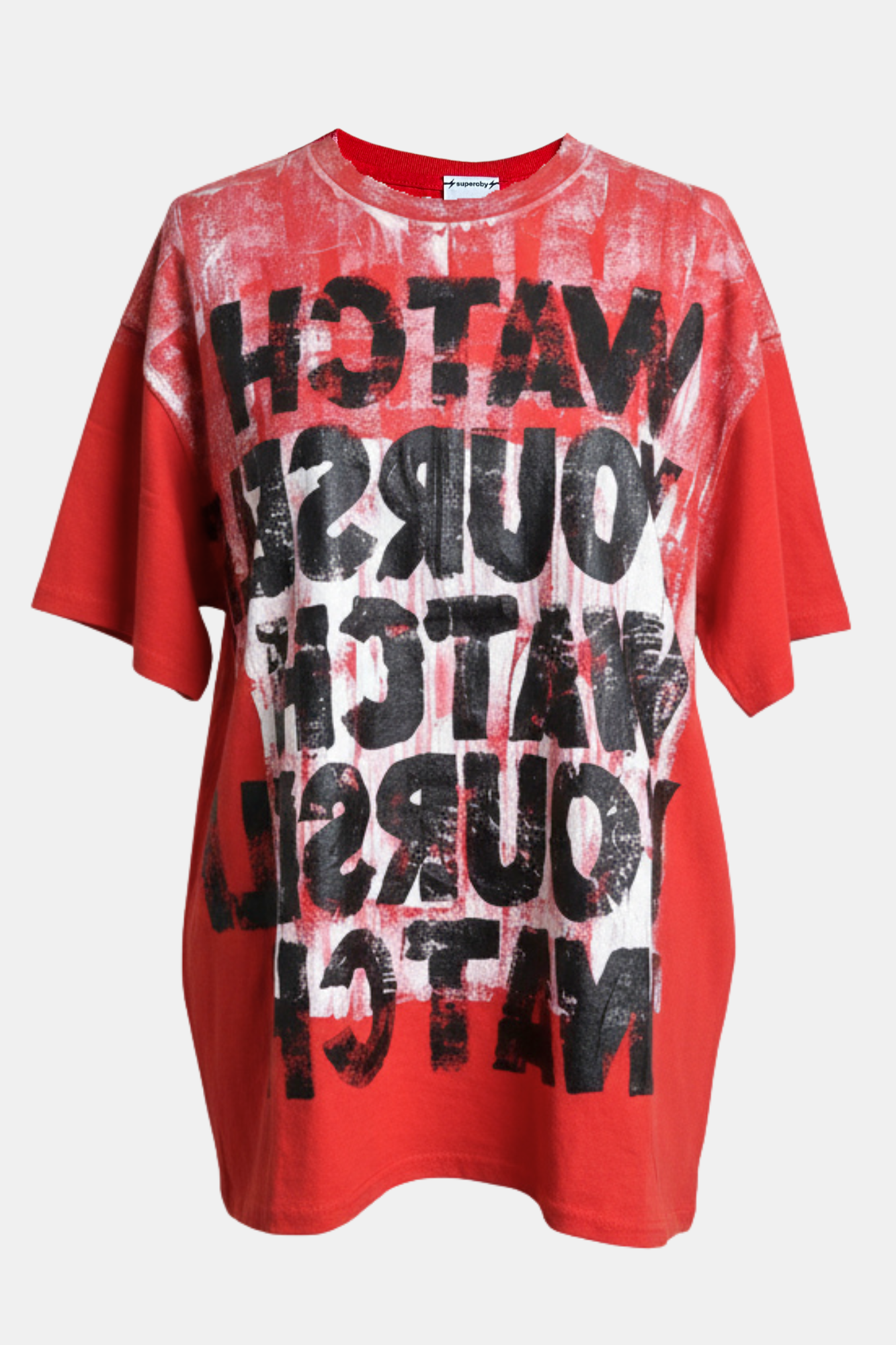 T-SHIRT - ⚡︎superoby⚡︎ by GABO - deadstock hand painted