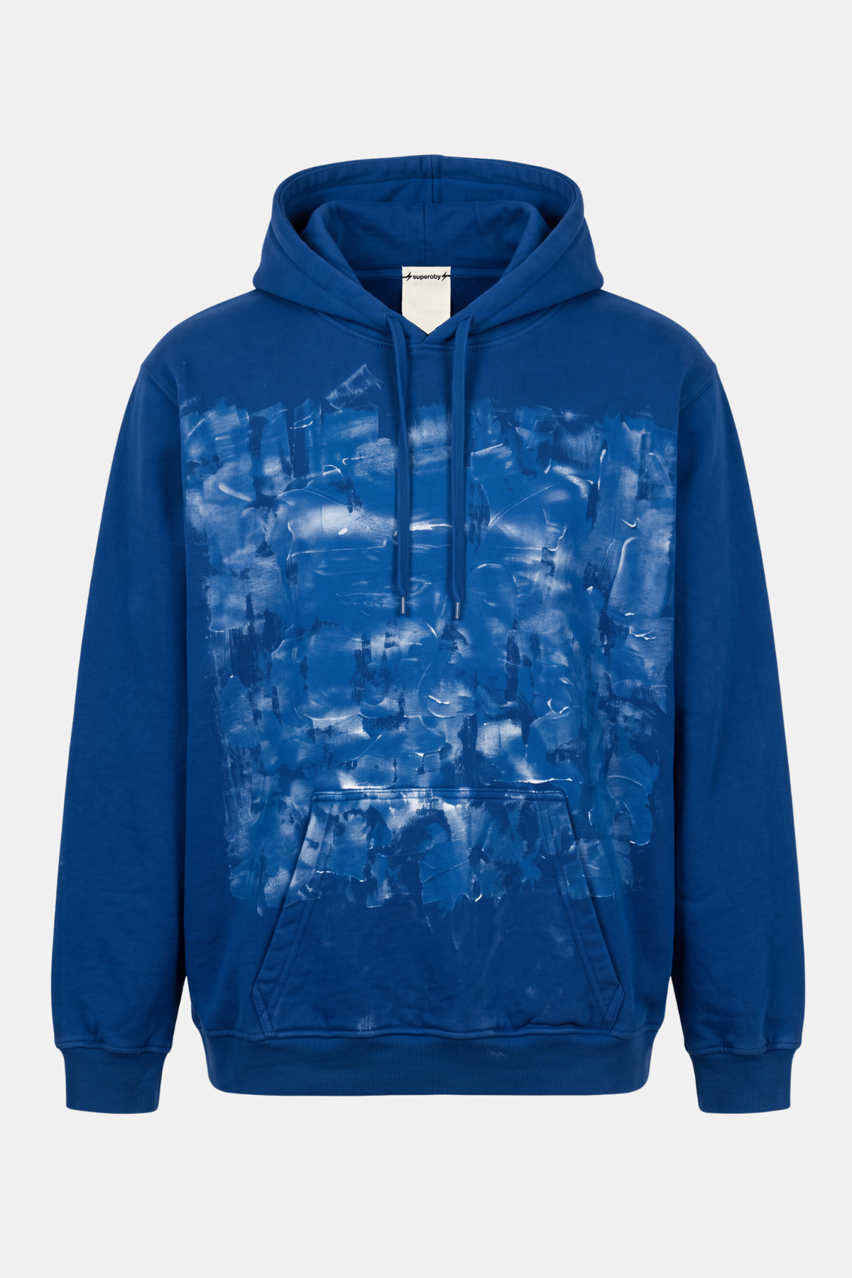 HOODIE upcycled hand painted