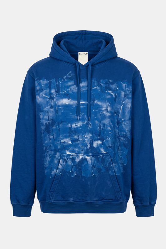 HOODIE upcycled hand painted