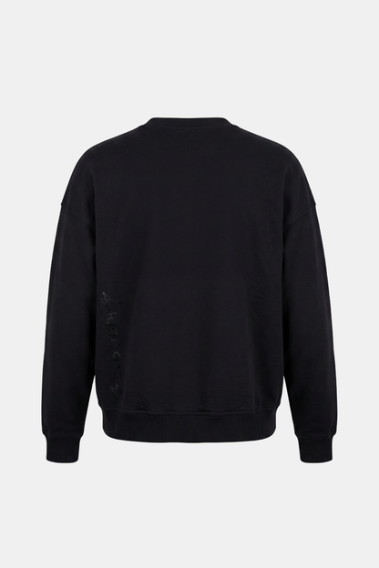 SWEATSHIRT upcycled hand painted