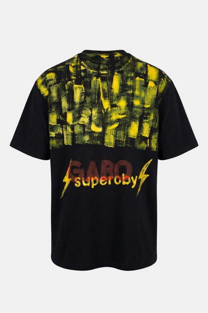 T-SHIRT - ⚡︎superoby⚡︎ by GABO - deadstock hand painted