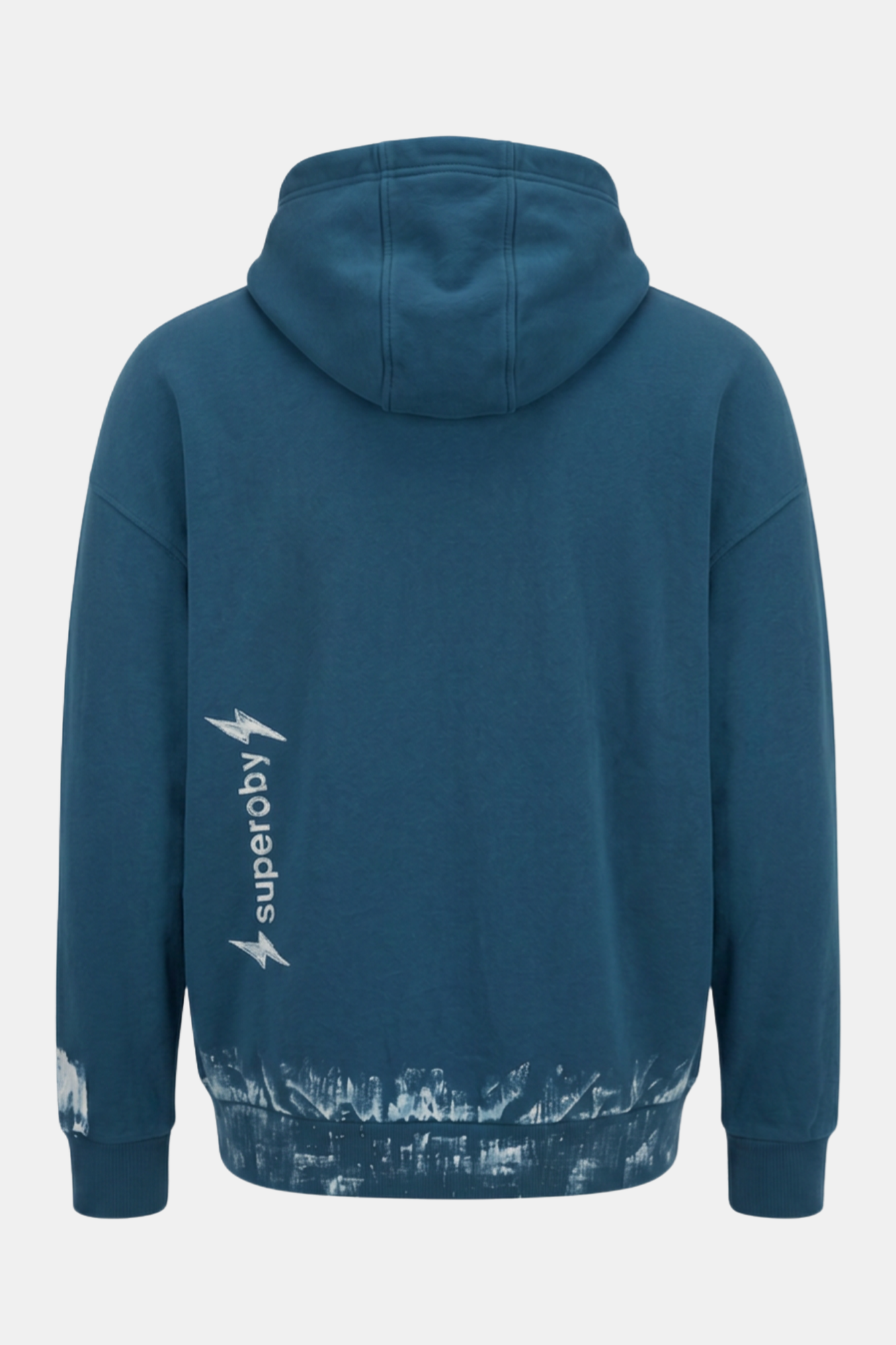 HOODIE upcycled hand painted