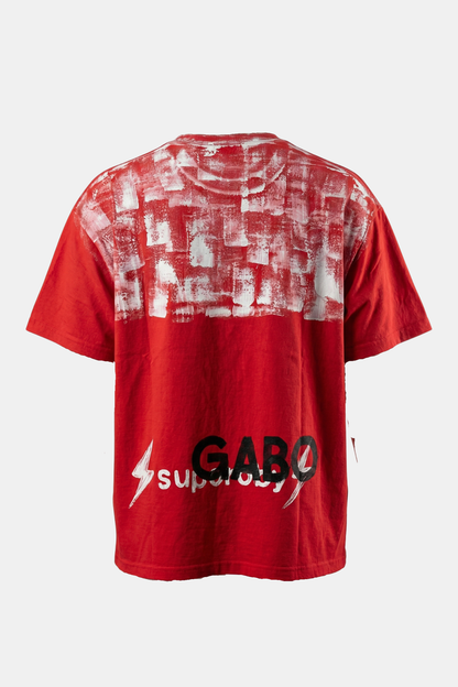 T-SHIRT - ⚡︎superoby⚡︎ by GABO - deadstock hand painted