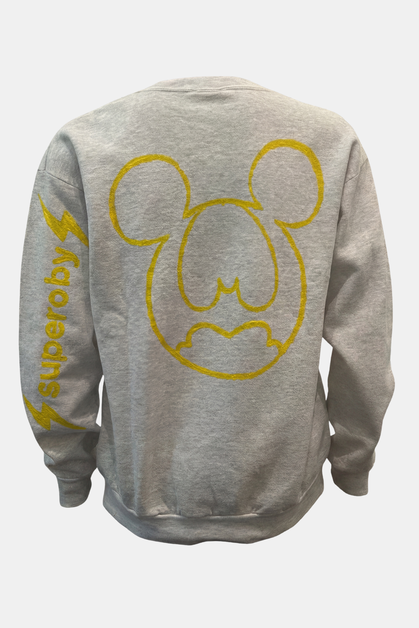 SWEATSHIRT upcycled hand painted