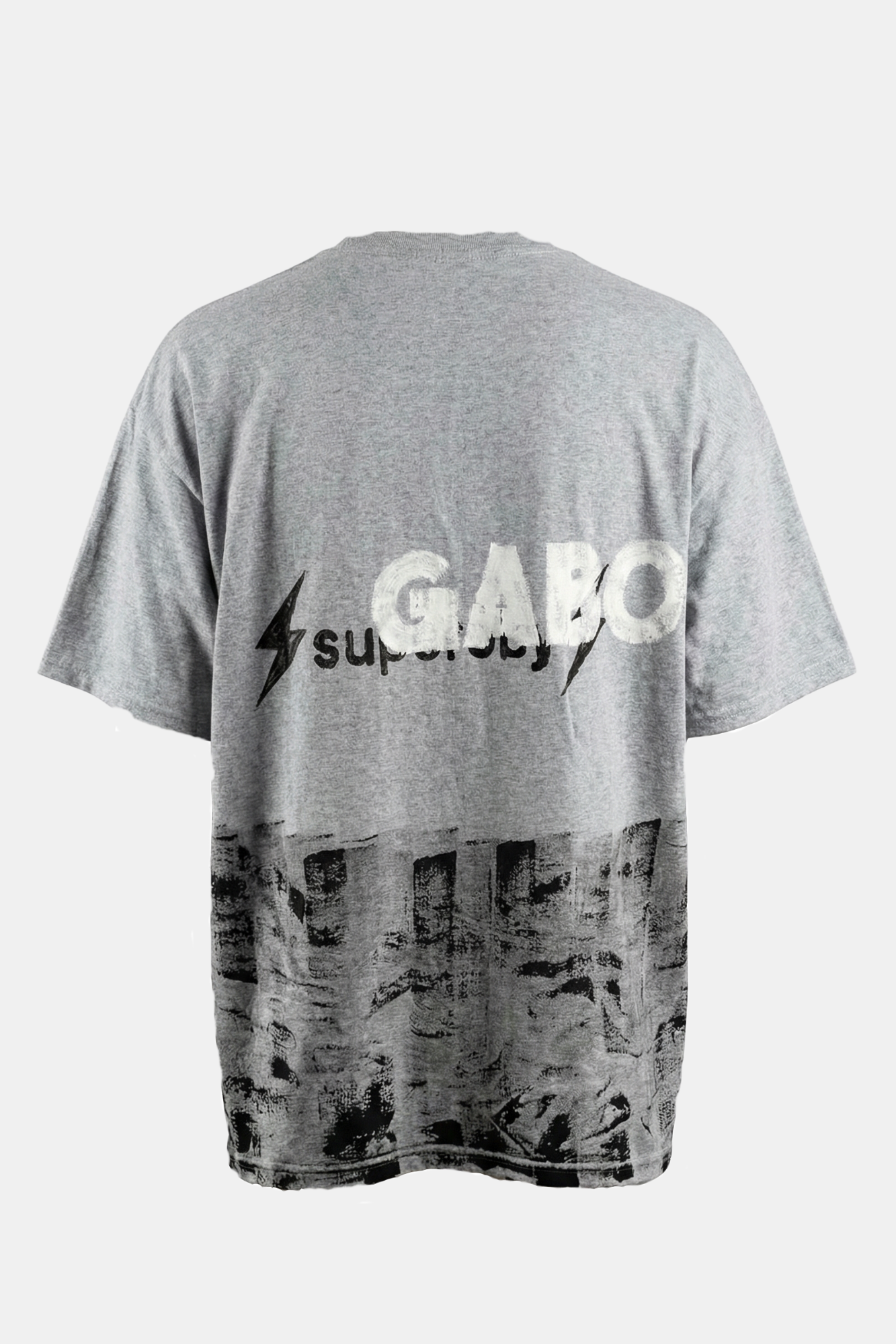 T-SHIRT - ⚡︎superoby⚡︎ by GABO - upcycled hand painted
