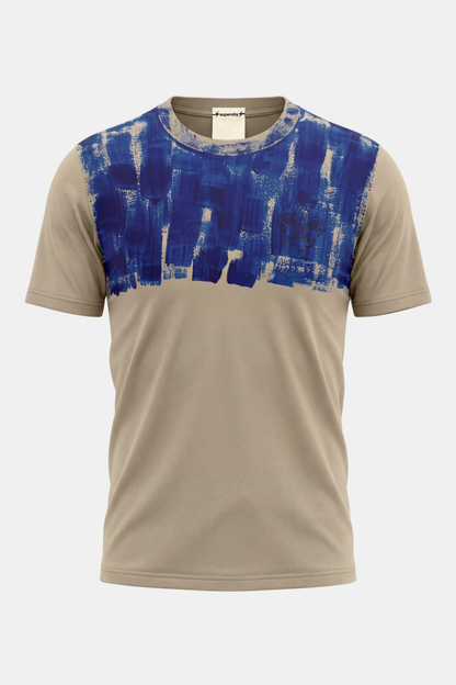 T-SHIRT upcycled hand painted