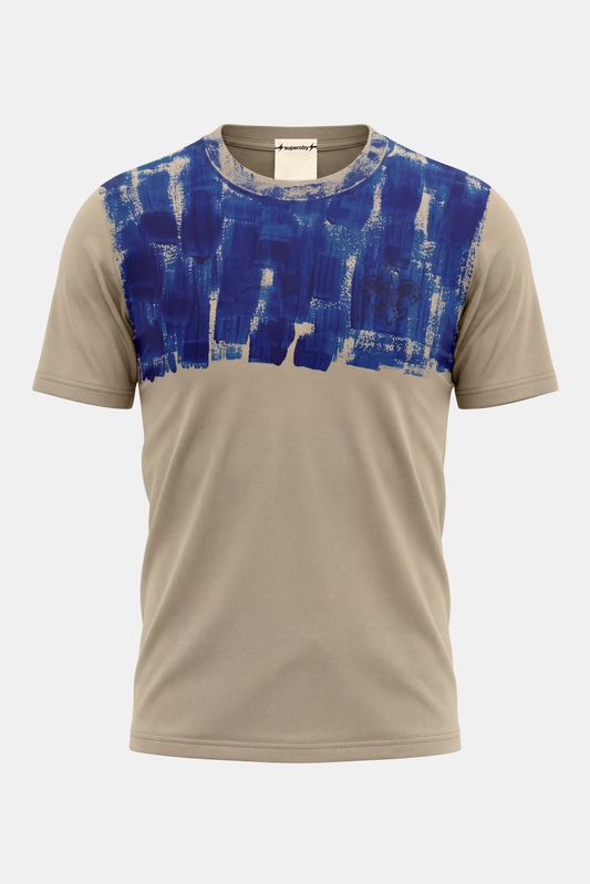 T-SHIRT upcycled hand painted