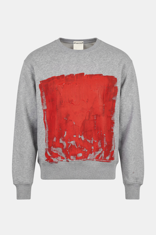 SWEATSHIRT upcycled hand painted
