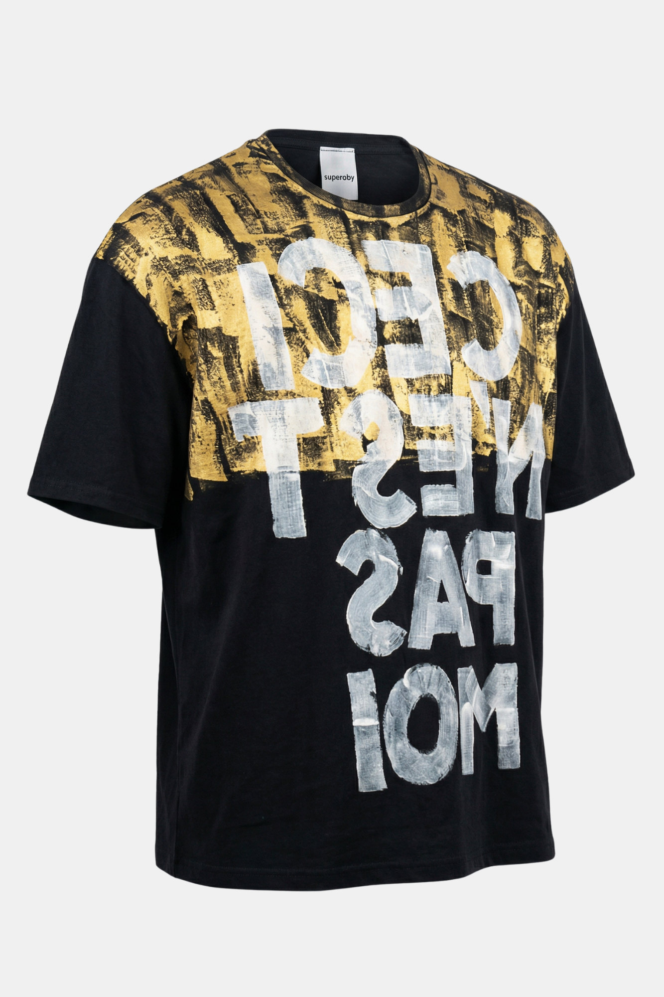 T-SHIRT - ⚡︎superoby⚡︎ by GABO - deadstock hand painted