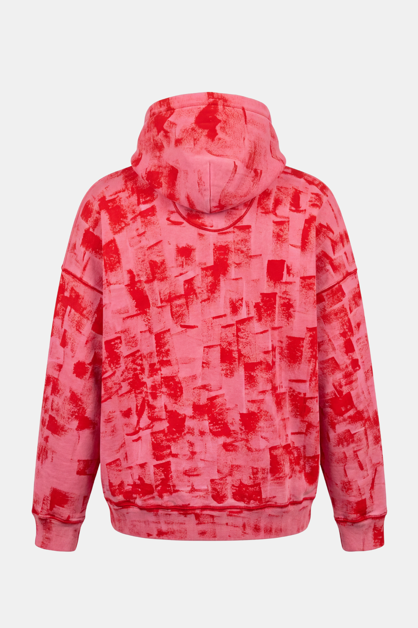 HOODIE upcycled hand painted