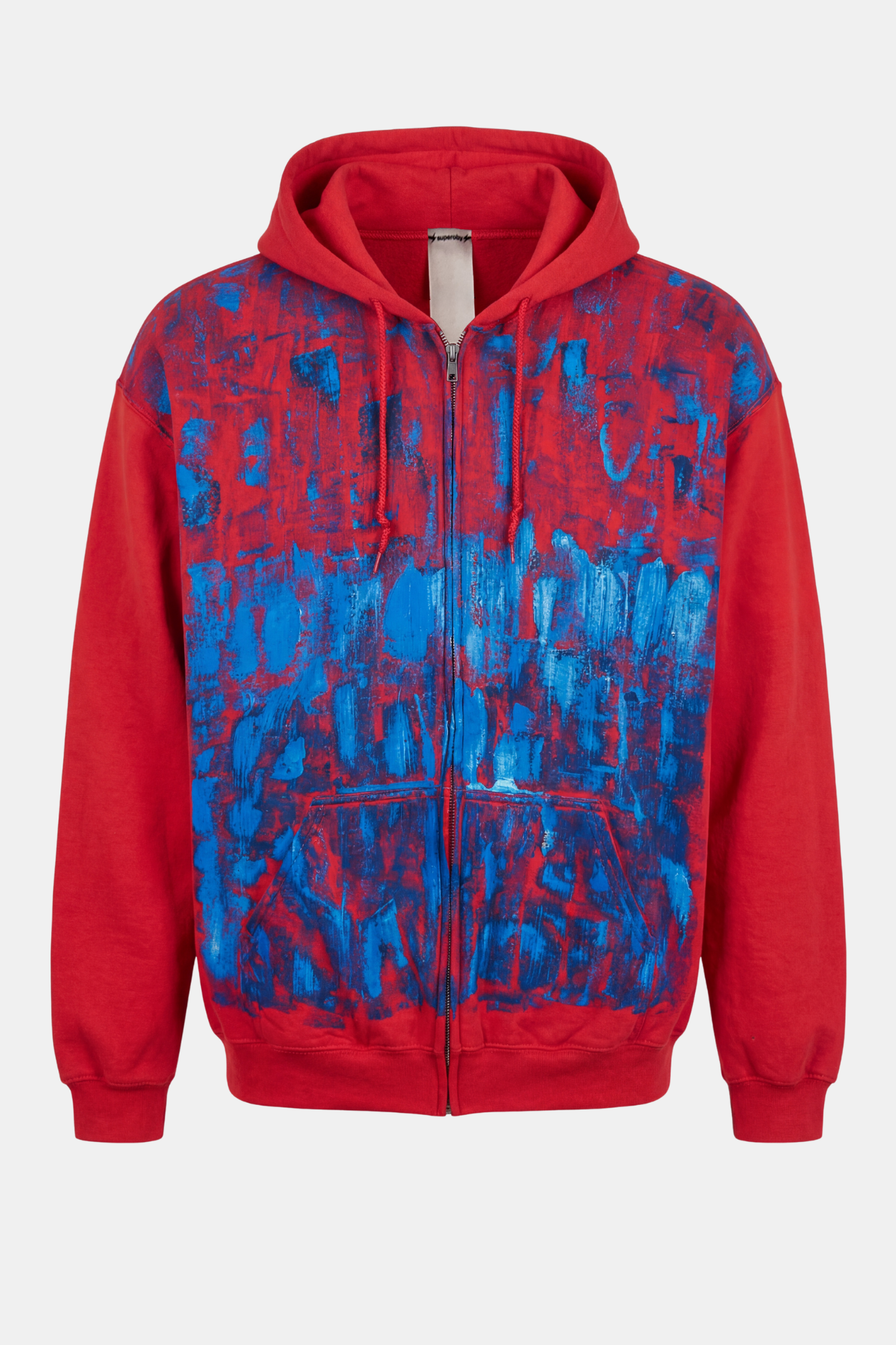 HOODIE deadstock hand painted