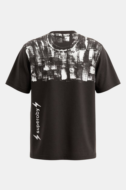 T-SHIRT upcycled hand painted