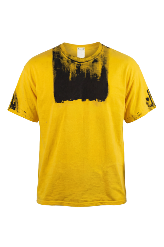 T-SHIRT upcycled hand painted