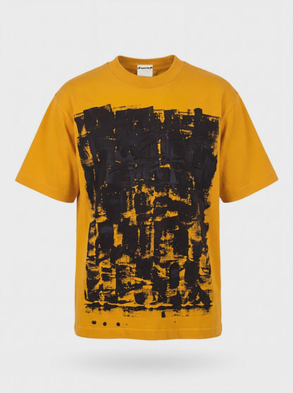 T-SHIRT upcycled hand painted