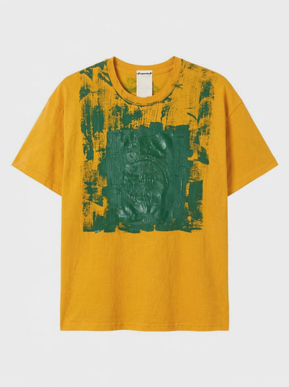 T-SHIRT upcycled hand painted