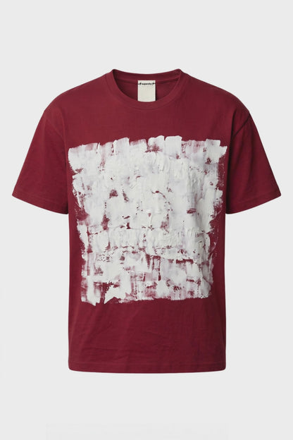 T-SHIRT upcycled hand painted